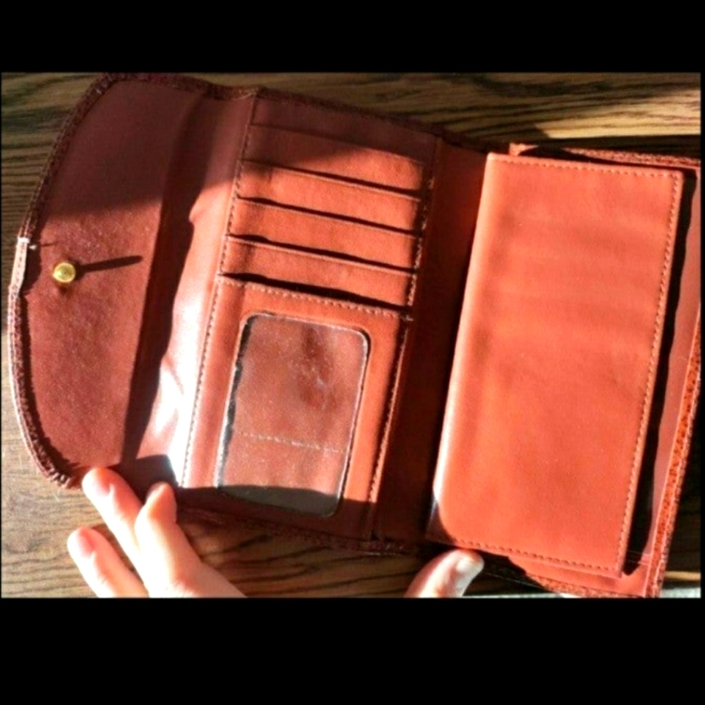 🖋️Vintage Checkbook Wallet for women - Picture 3 of 7